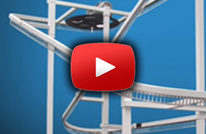 Автоматический гардероб. Конвейер для одежды. Автоматизированный склад униформы.